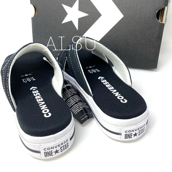 Converse One Star Sandal Suede Slip Black - Picture 7 of 9